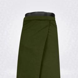 Thatch Green  Plain Cotton Lungi